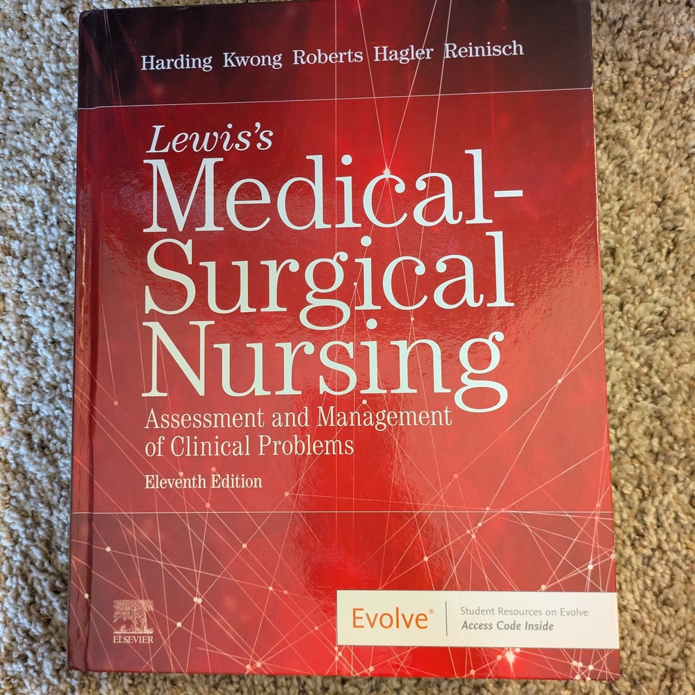 Lewis's Medical Surgical Nursing Textbook 11th Edition